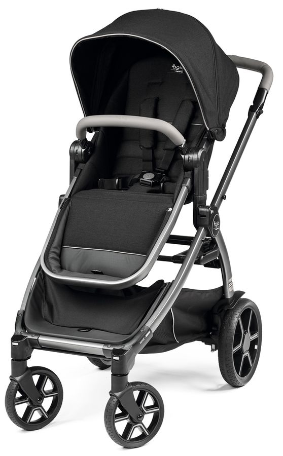 Agio by Peg Perego OPEN BOX Z4 Reversible Stroller Black Pearl