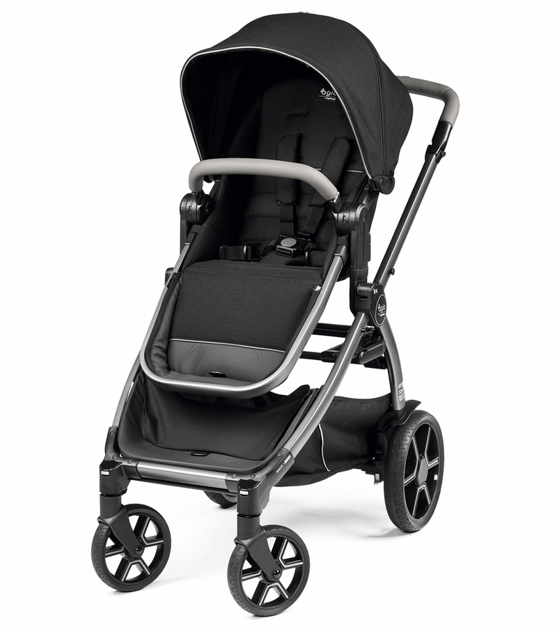 Agio by Peg Perego Z4 Double Stroller Bundle Black Pearl