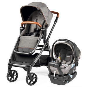Agio by Peg Perego Z4 + Primo Viaggio 4-35 Lounge Travel System Bundle - Grey
