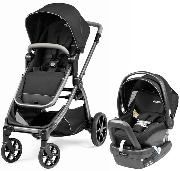 Agio by Peg Perego Z4 + Primo Viaggio 435 Nido Travel System Black Pearl