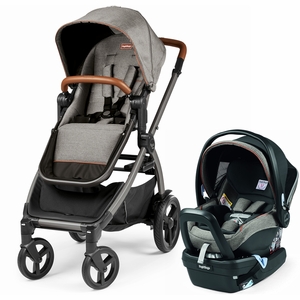 Agio by Peg Perego Z4 + Primo Viaggio 4-35 Nido Travel System - Grey