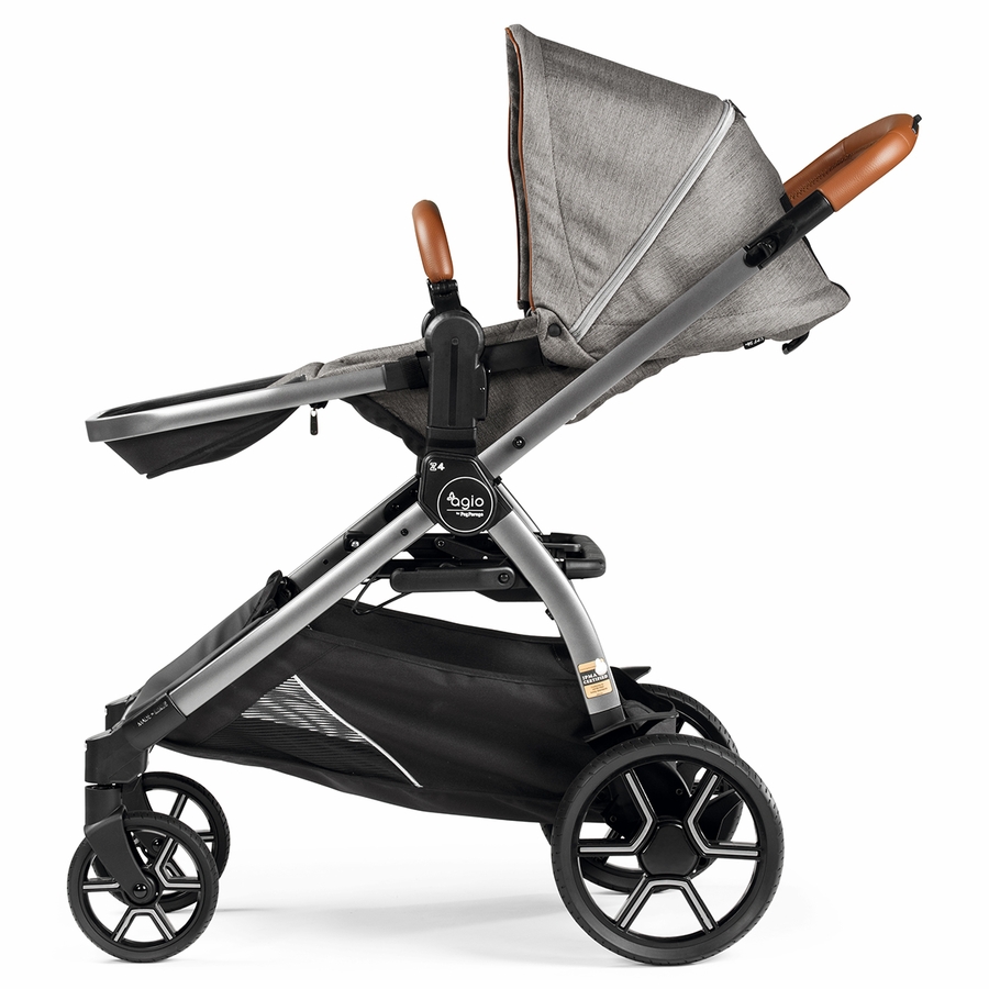 Agio by Peg Perego Z4 SingletoDouble Stroller Grey
