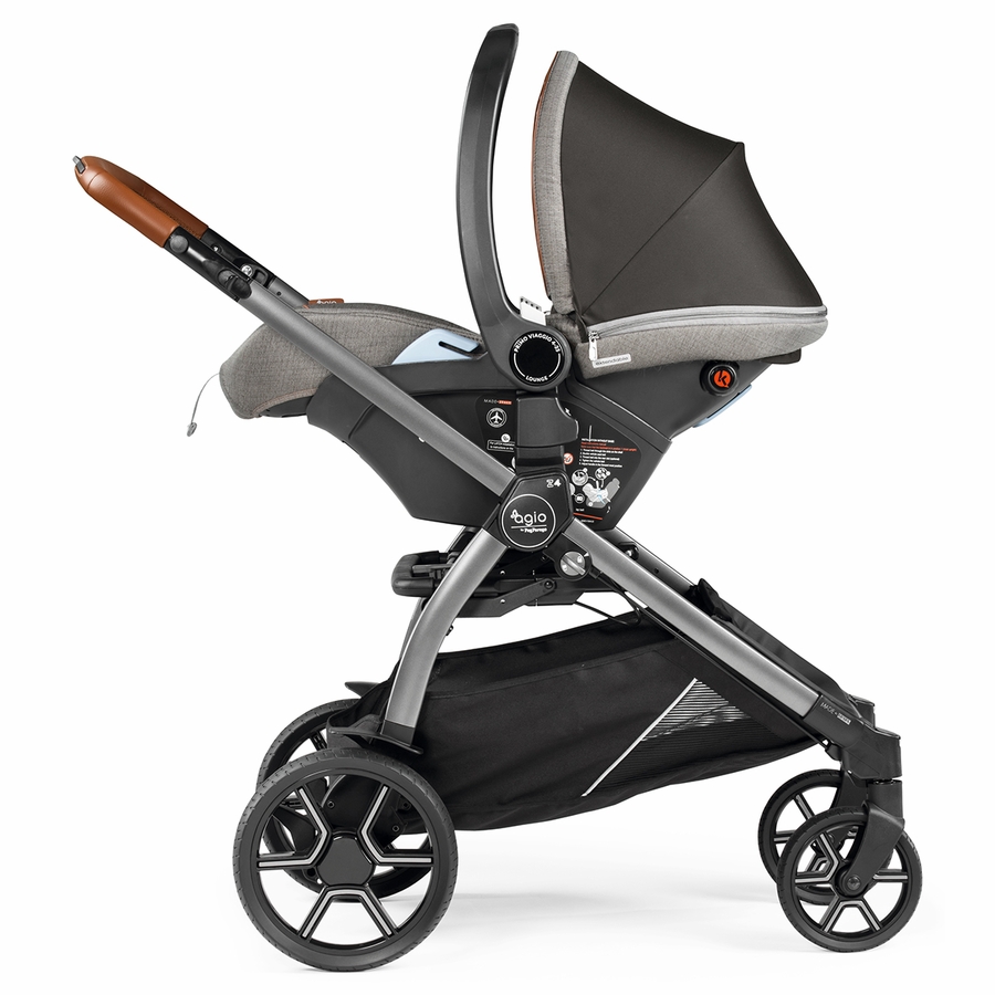 Agio by Peg Perego Z4 SingletoDouble Stroller Grey