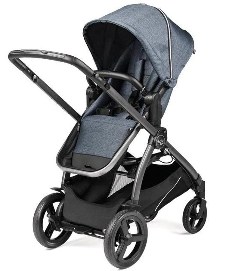 Agio by Peg Perego Z4 SingletoDouble Stroller Mirage Blue