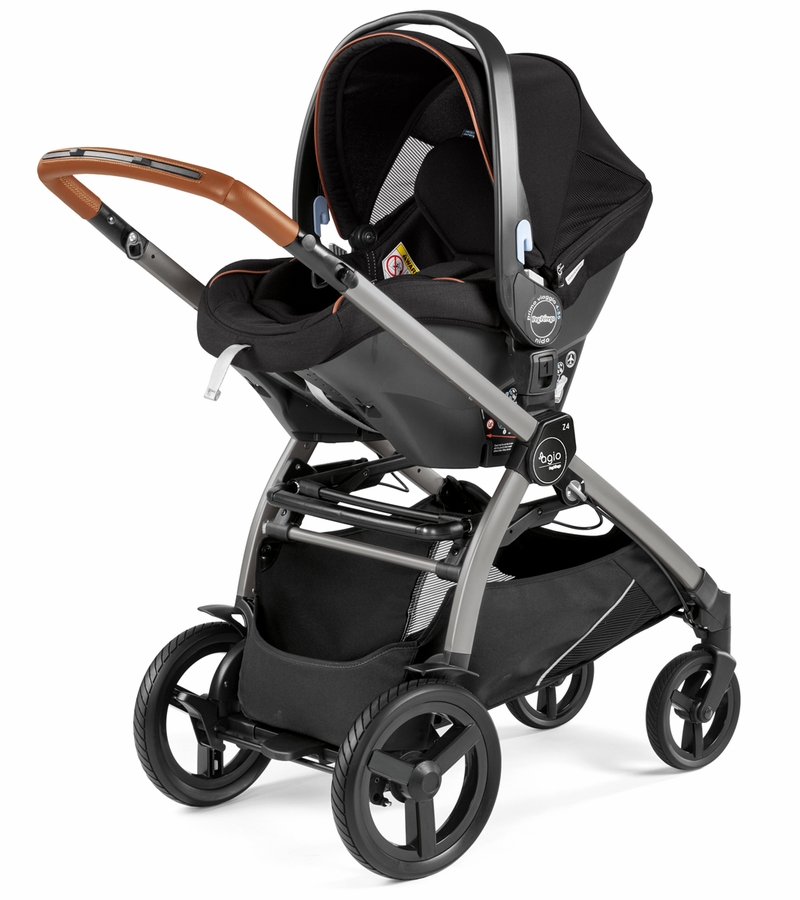 Agio by Peg Perego Z4 SingletoDoubleStroller Black