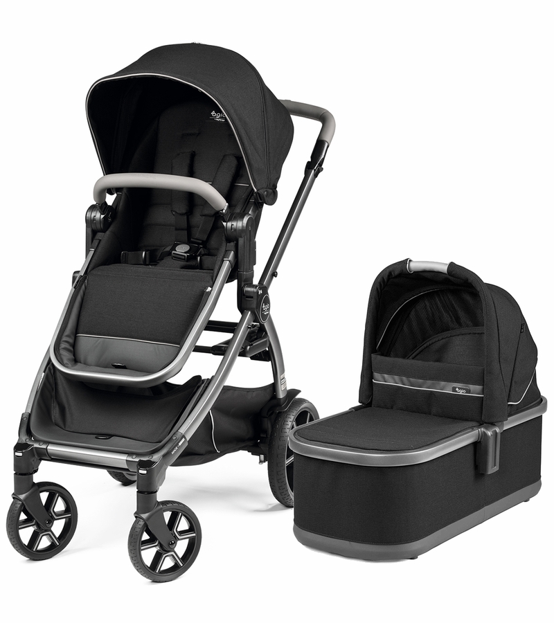 Agio by Peg Perego Z4 Stroller + Bundle Black Pearl