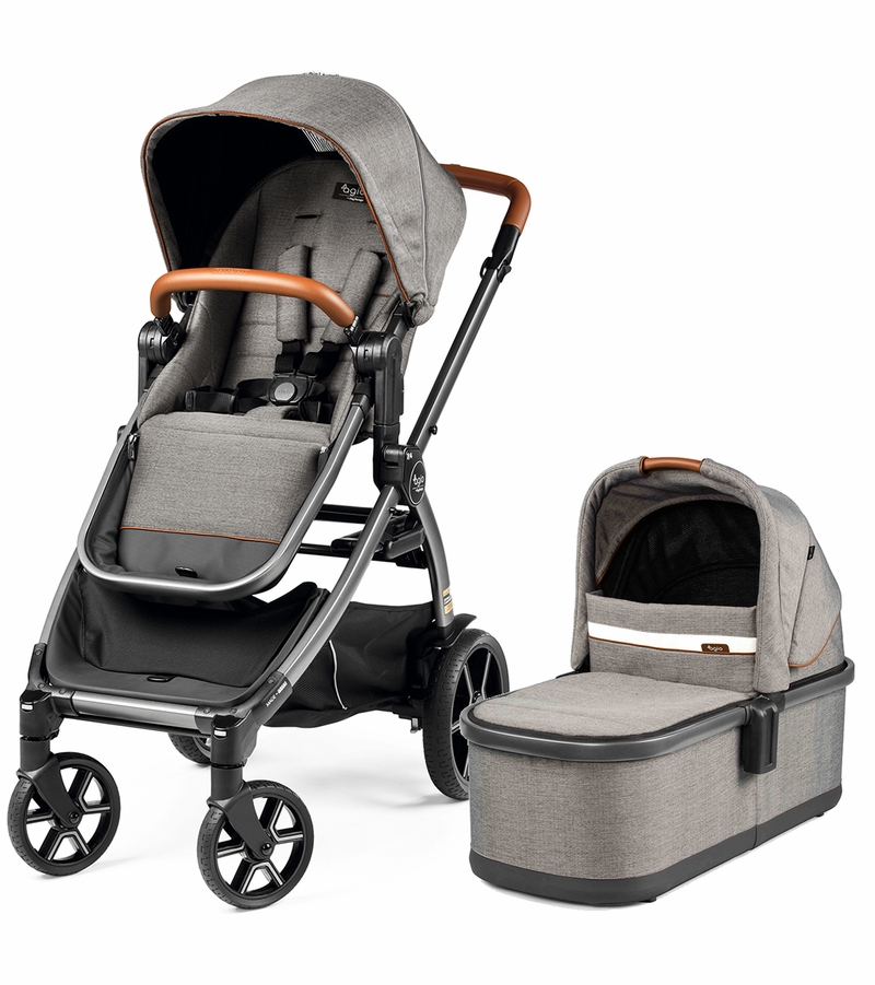 Agio by Peg Perego Z4 Stroller + Bundle Grey