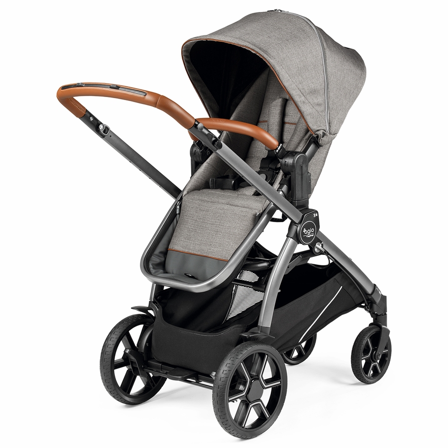 Agio by Peg Perego Z4 Stroller + Bundle Grey