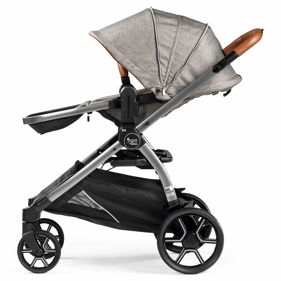 Agio by Peg Perego Z4 Stroller + Bundle Grey