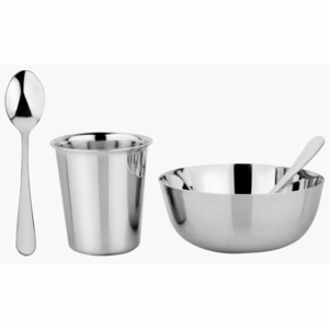 Ahimsa Stainless Steel Starting Solids Infant Set - Classic