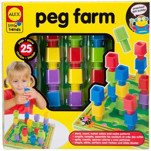 ALEX Toys Little Hands Peg Farm