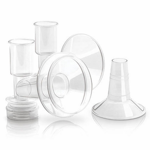 Ameda Custom Fit Flanges M/L - 2 Flanges & 2 Inserts