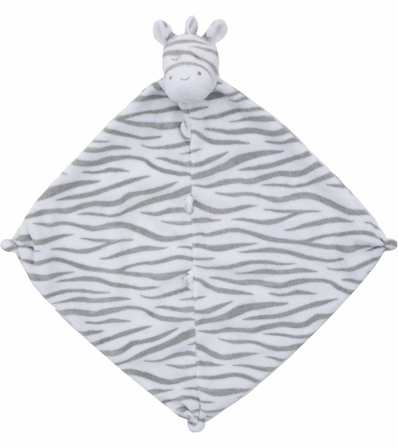 Angel Dear Blankie Dark Zebra