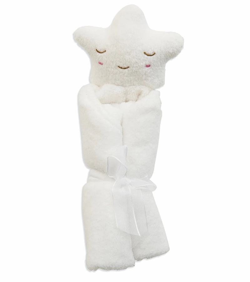 Angel Dear Blankie White Star