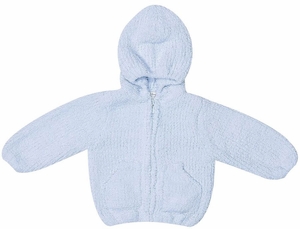 Angel Dear Chenille Hoodie, 12-18 Months - Light Blue