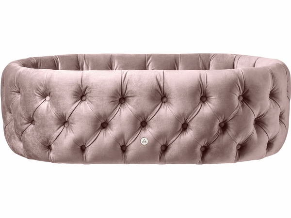 Aristot Bassinet - Velvet Button Dusty Rose