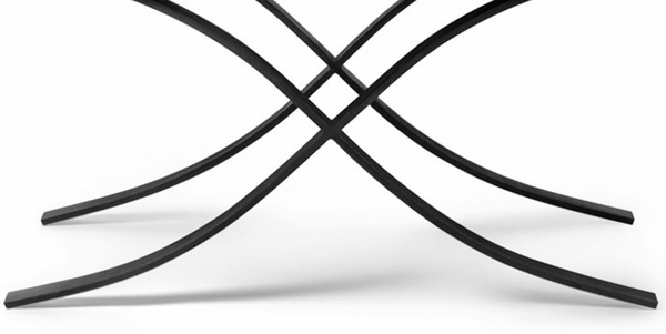 Aristot Curule Base - Black