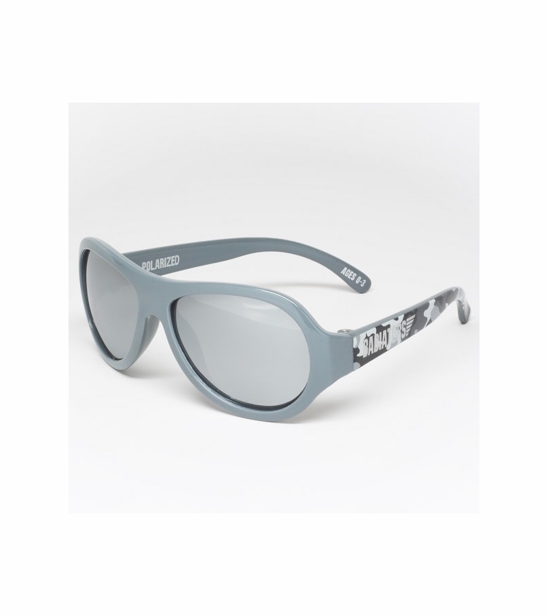 Babiators Junior Polarized Sunglasses Gray Camo (Ages 02)