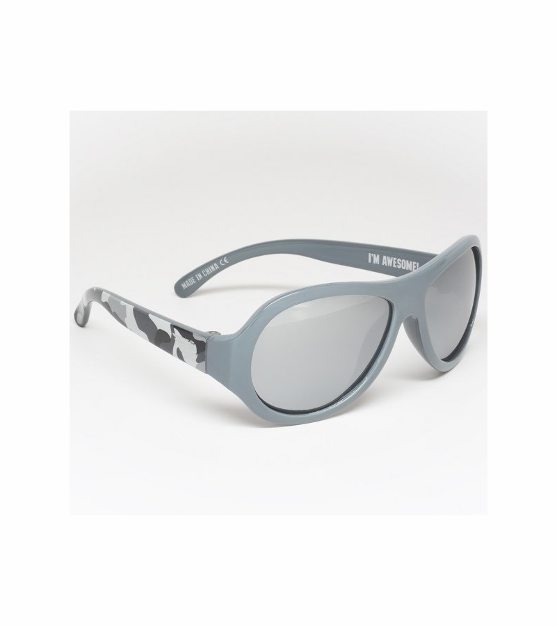 Babiators Junior Polarized Sunglasses Gray Camo (Ages 02)