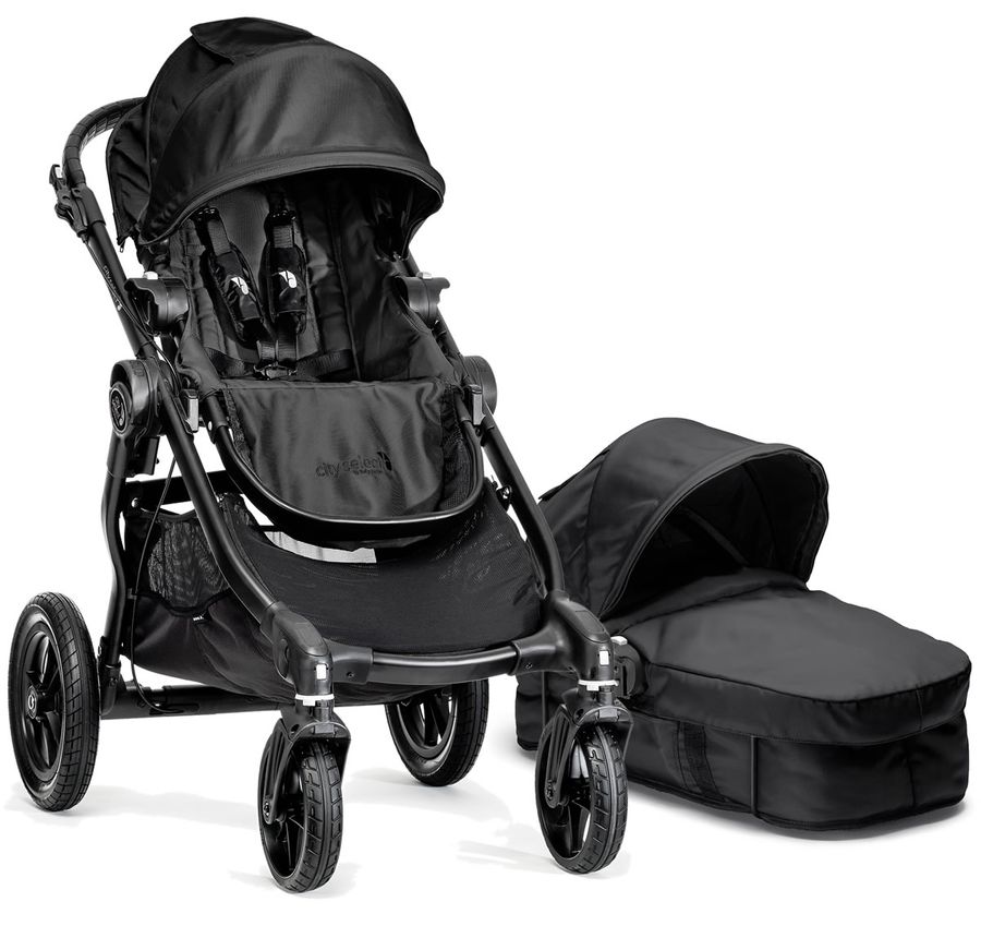 Baby Jogger City Select Single Stroller & Black