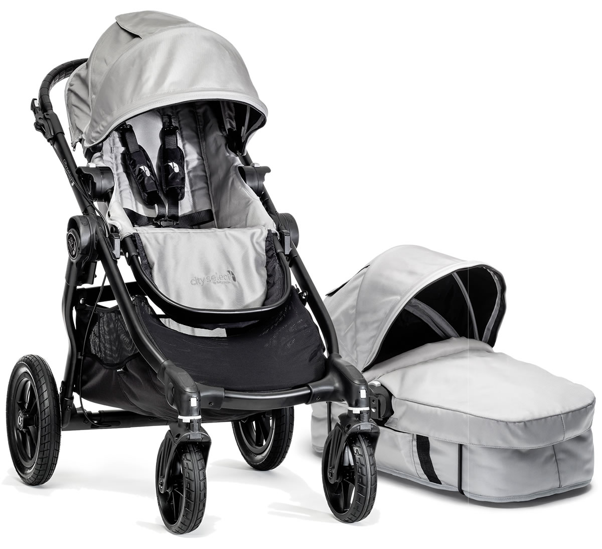 Baby Jogger City Select Single Stroller & Silver