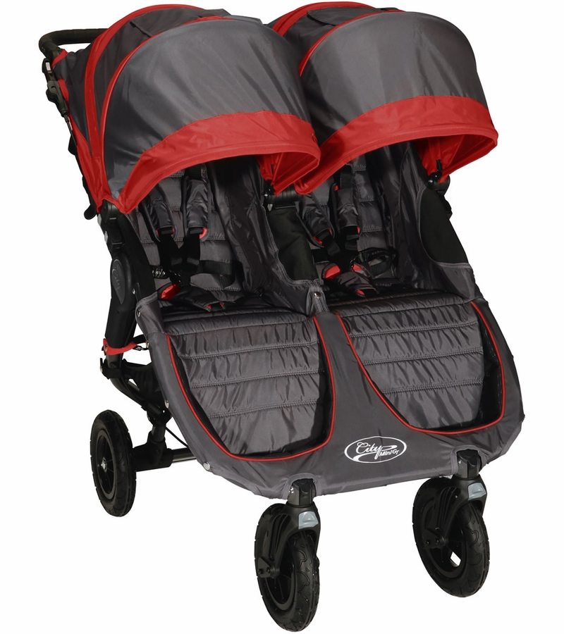 Baby Jogger 2015 City Mini GT Double 2013 Stroller Shadow / Crimson