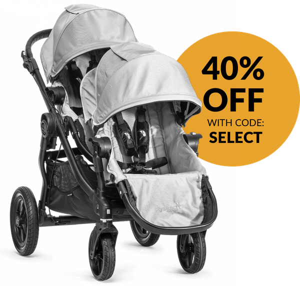 Baby Jogger 2015 City Select Double Stroller Silver