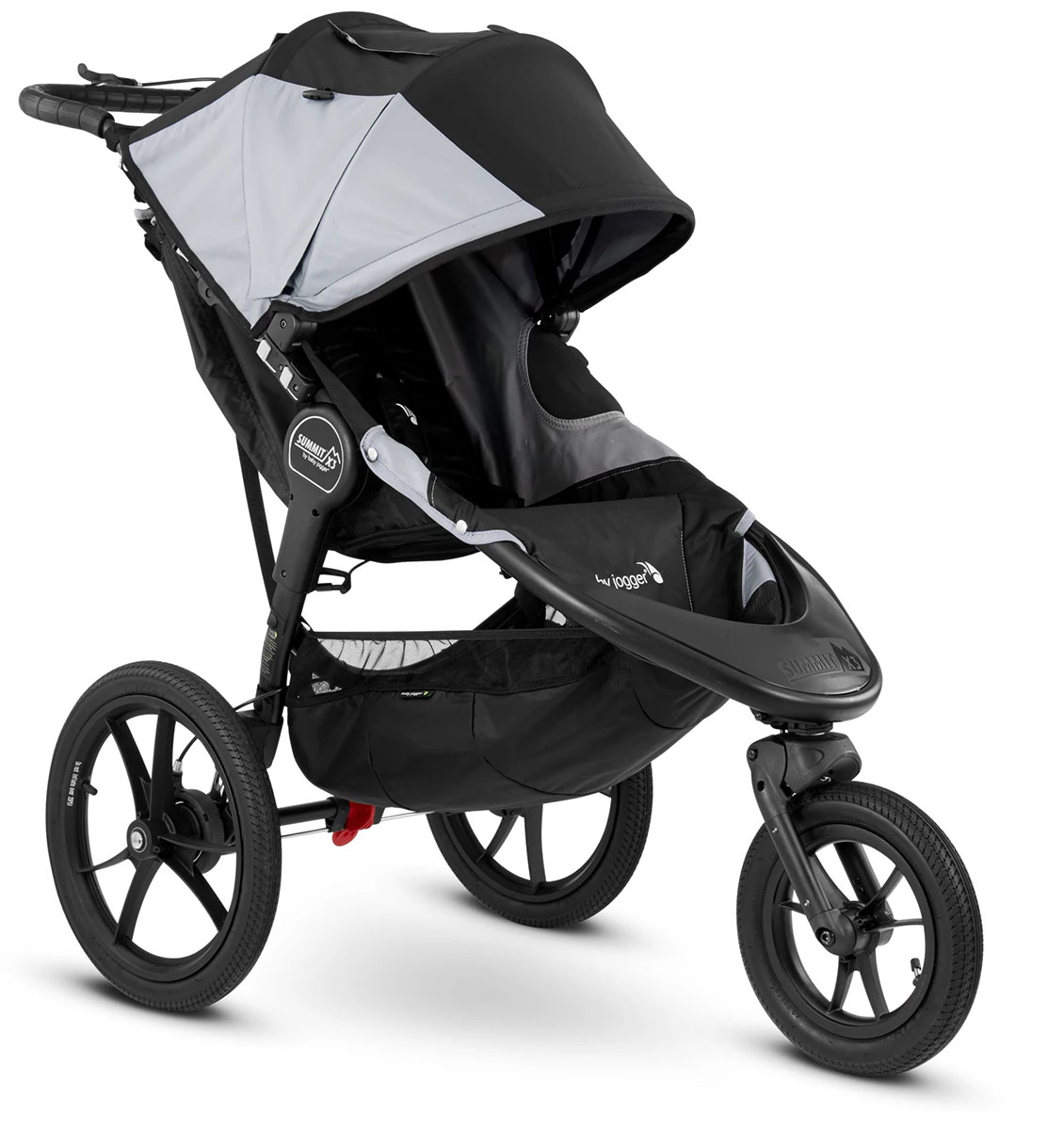 Baby Jogger Single Summit X3 Jogging Stroller Black / Gray