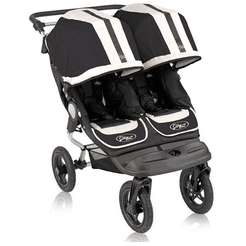 Baby Jogger City Elite Double Stroller 2009 Black Sport