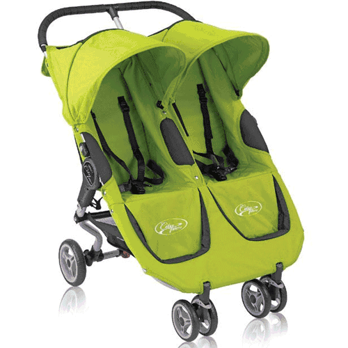 Baby Jogger City Micro Double Stroller in Kiwi