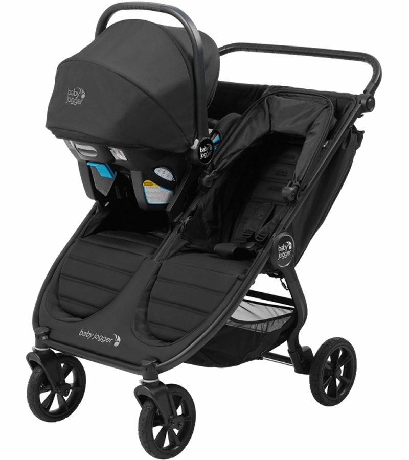 Baby Jogger City Mini GT2 Side by Side Double Stroller Jet
