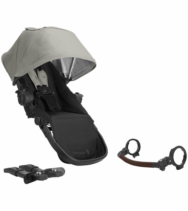Baby Jogger City Select 2 Second Seat Kit Eco Collection Frosted Ivory