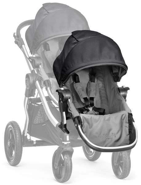 Baby Jogger City Select Second Seat Kit - Gray/Black