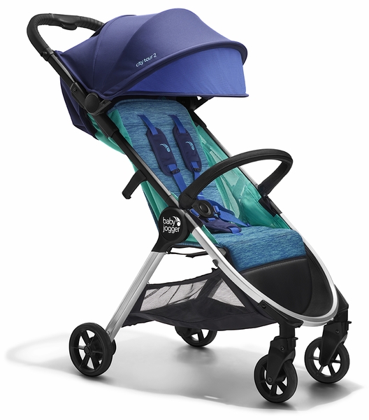 Baby Jogger City Tour 2 Ultra-Compact Travel Stroller - Coastal