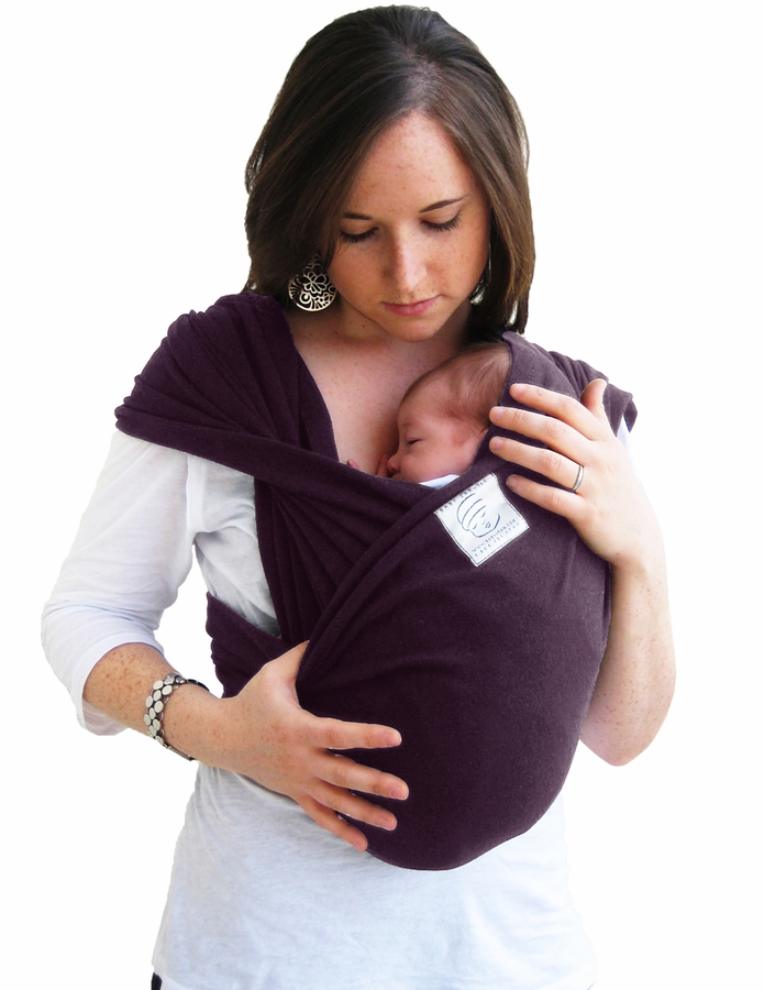 Baby K'tan Baby Carrier in Eggplant Extra Large