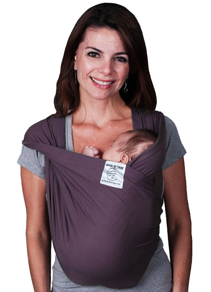 Baby K'tan Baby Carrier in Eggplant