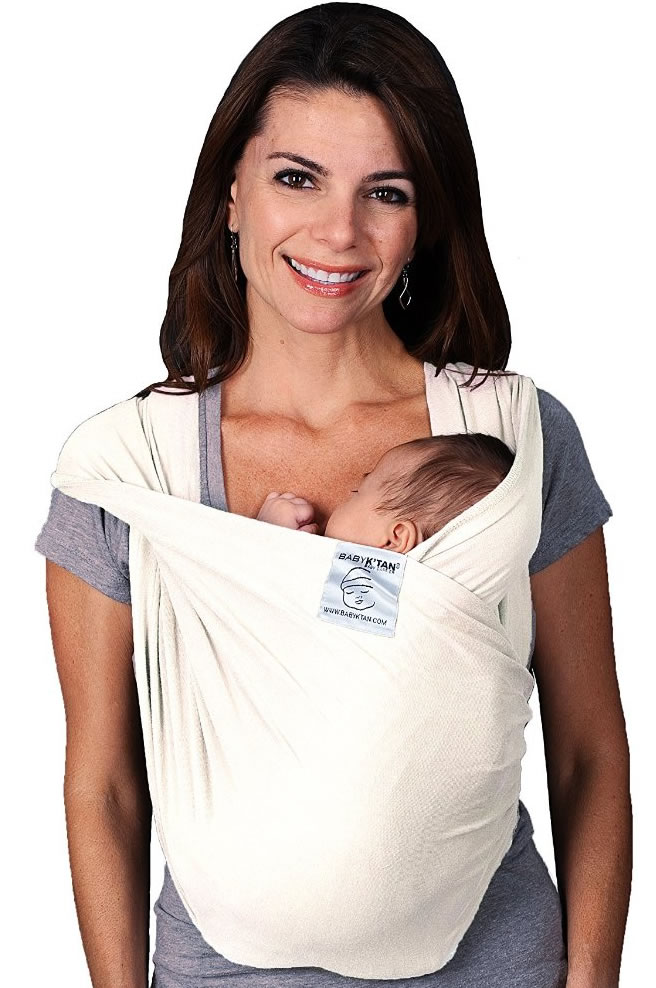 Baby K'tan Baby Carrier in Natural Organic Extra Large