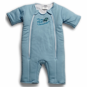 Baby Merlin Magic Sleep Suit, Cotton - 6-9 Months - Blue (Large)