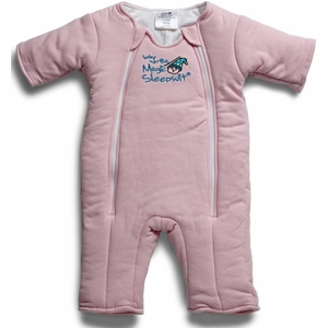 Baby Merlin Magic Sleep Suit, Cotton - 6-9 Months - Pink (Large)