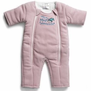Baby Merlin Magic Sleep Suit, Microfleece - 3-6 Months - Pink (Small)