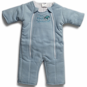 Baby Merlin Magic Sleep Suit, Microfleece - 6-9 Months - Blue (Large)