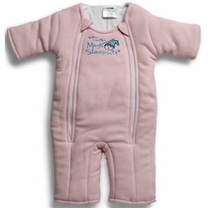 Baby Merlin Magic Sleep Suit, Microfleece - 6-9 Months - Pink (Large)