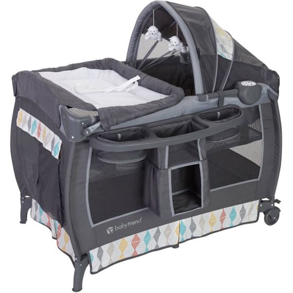 Baby Trend Deluxe II Nursery Center Playard Cuddle Cot