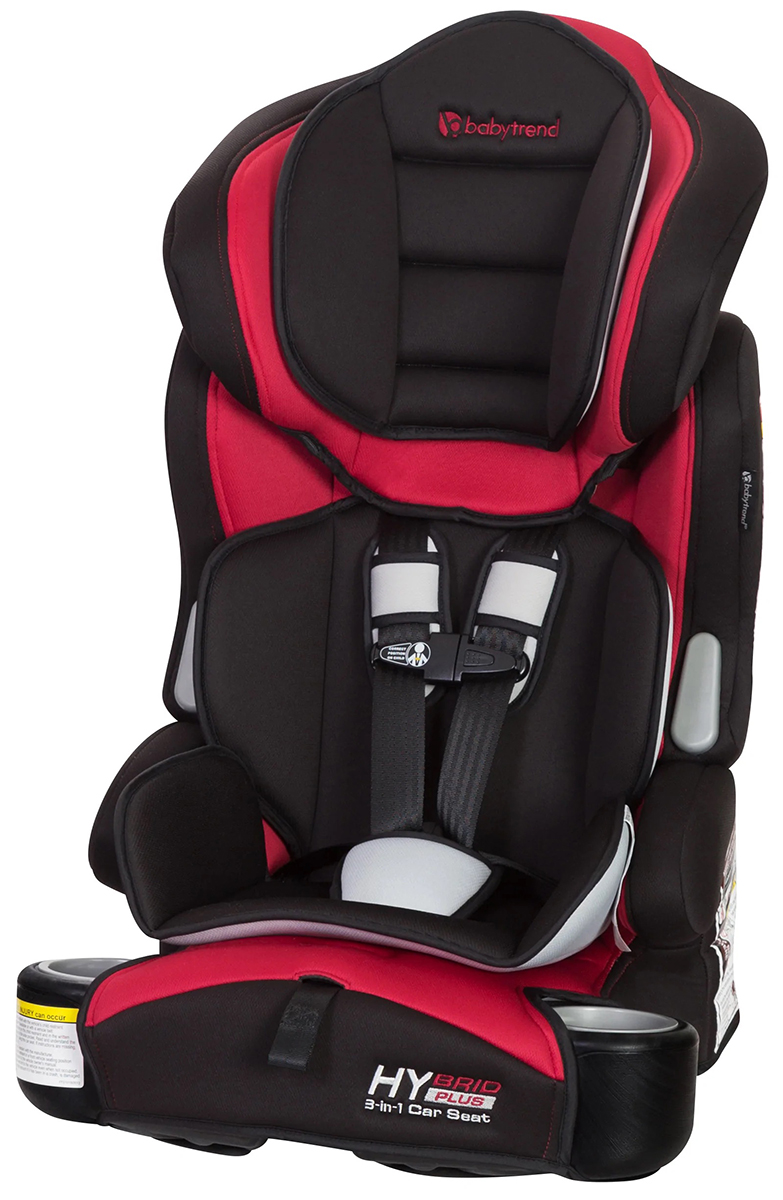 Baby Trend Hybrid Plus 3in1 Booster Car Seat Wagon Red