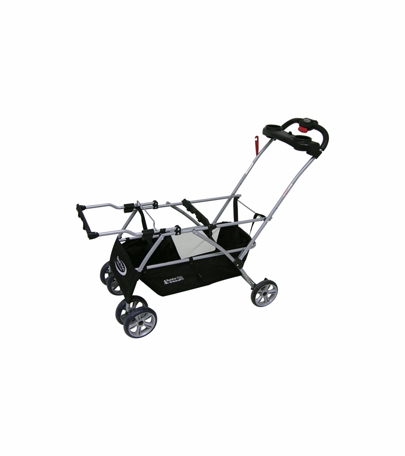 Baby Trend Snap N Go Double Stroller Frame in Black