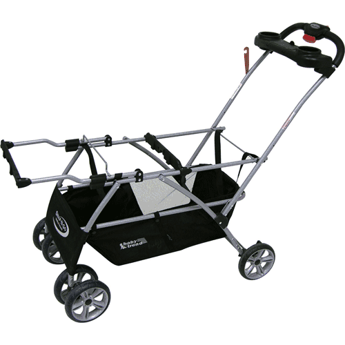 Baby Trend Snap N Go Double Stroller Frame in Black