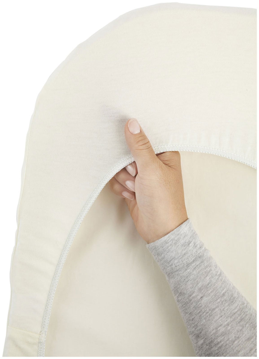 BabyBjrn Fitted Sheet for Cradle - Organic