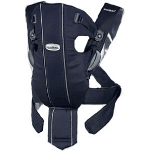 BabyBjörn Original Infant Carrier in City Blue