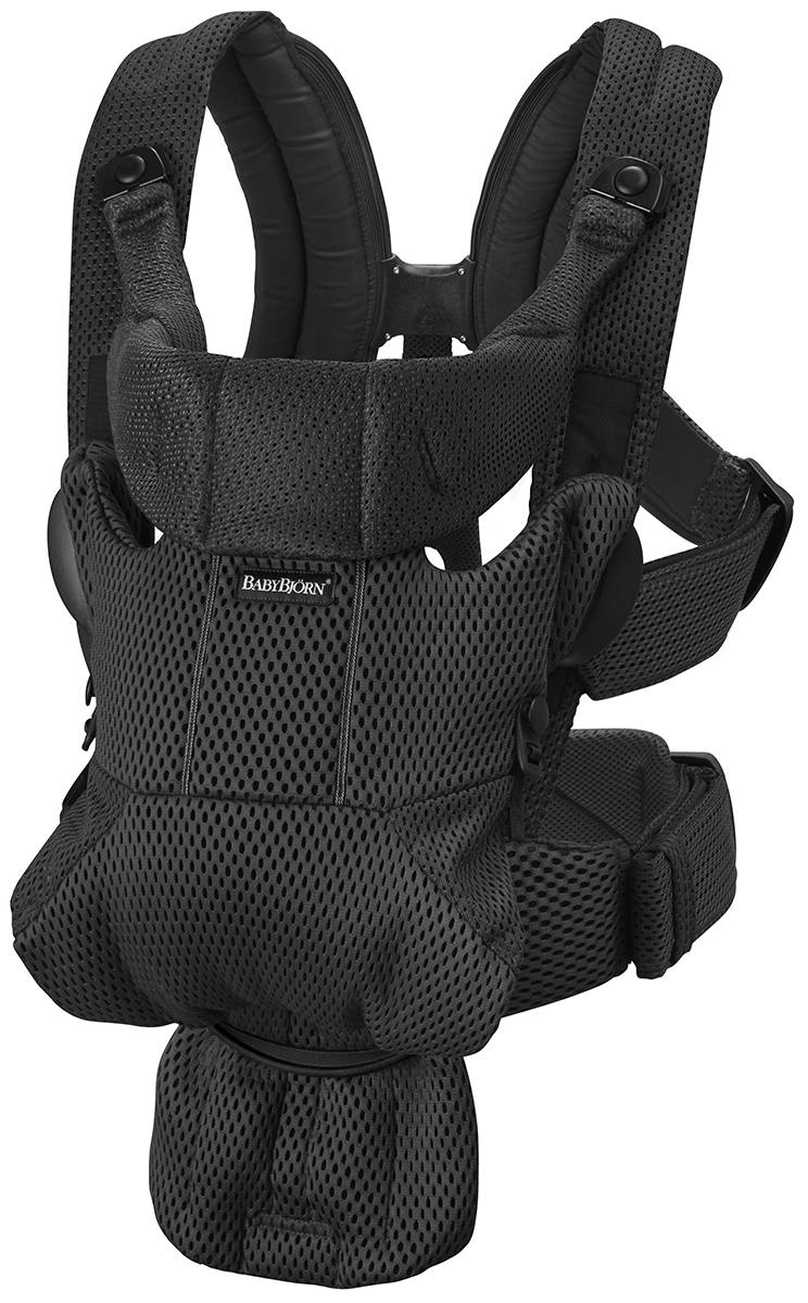 BabyBjrn Baby Carrier Free 3D Mesh, Black