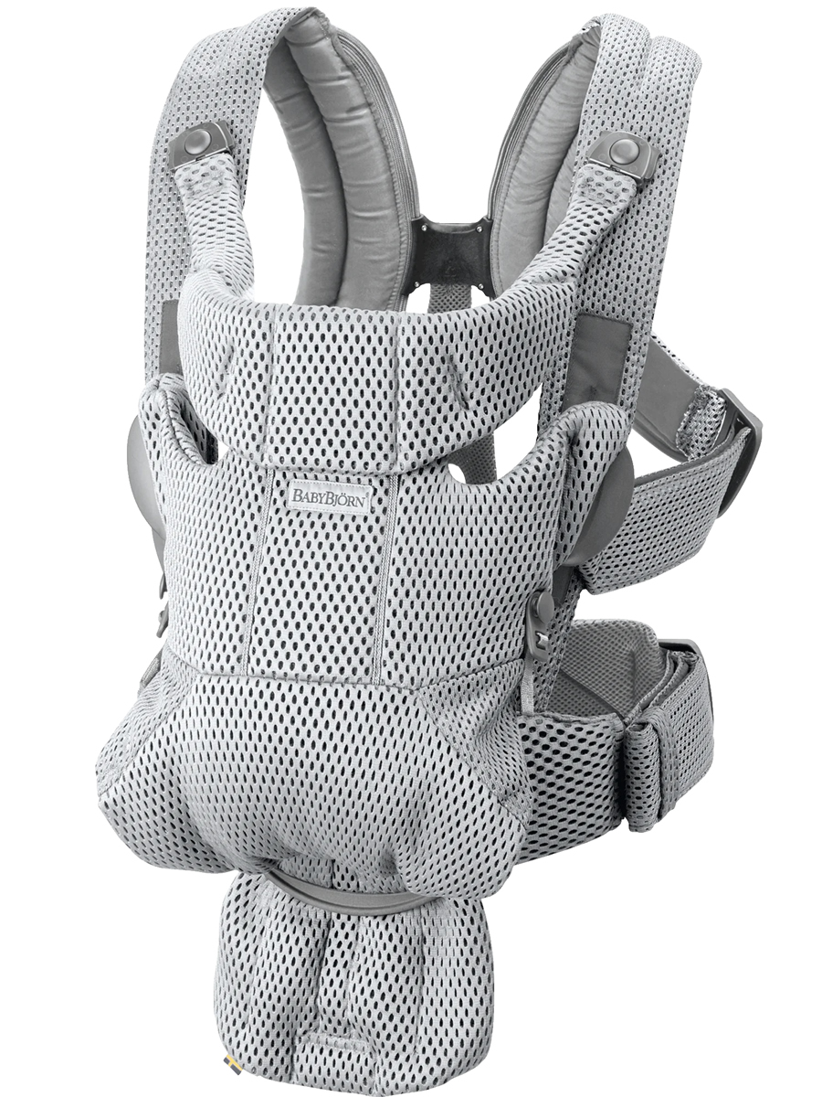 BabyBjrn Baby Carrier Free 3D Mesh, Gray
